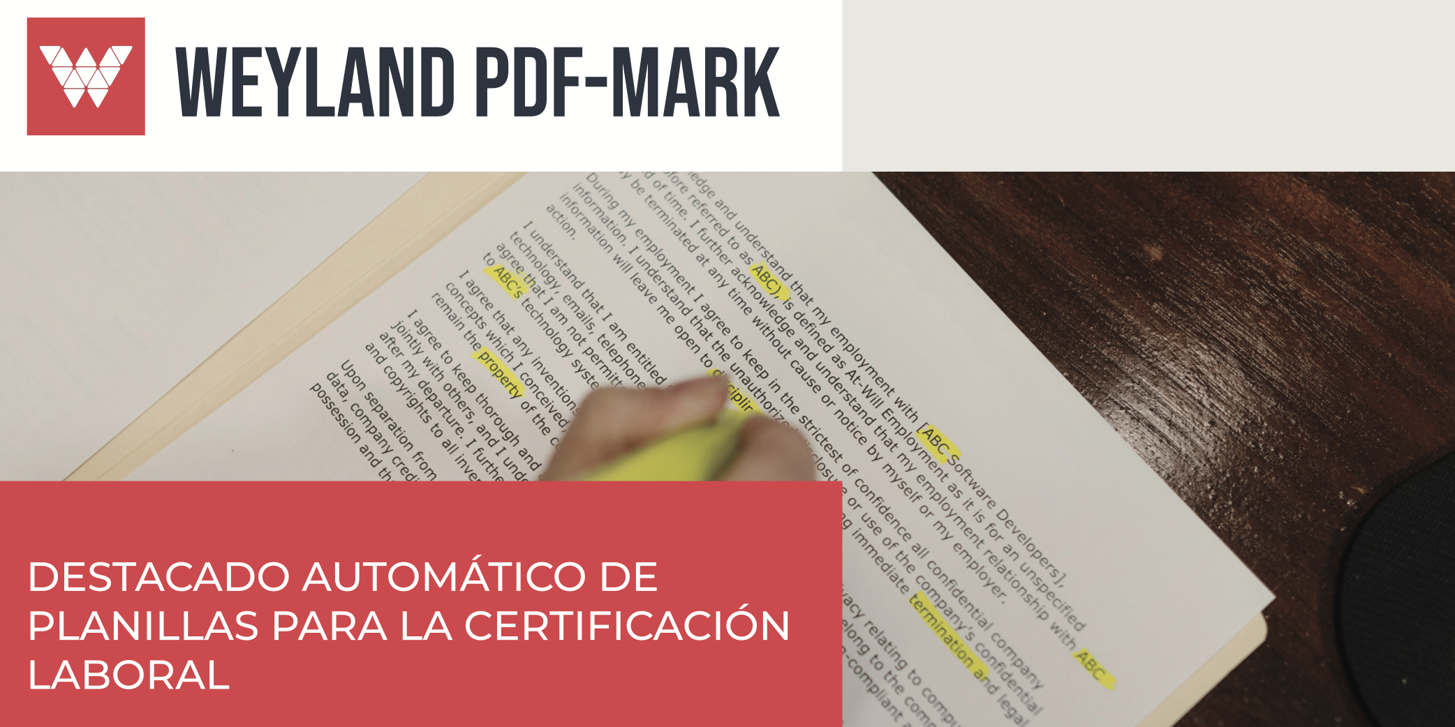Weyland PDF Mark